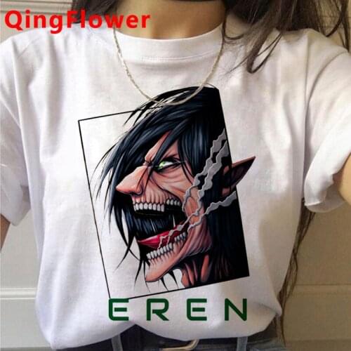 Final Season Attack on Titan Titans Attack Shingeki No Kyojin tshirt women casual print tumblr tshirt kawaii couple clothes