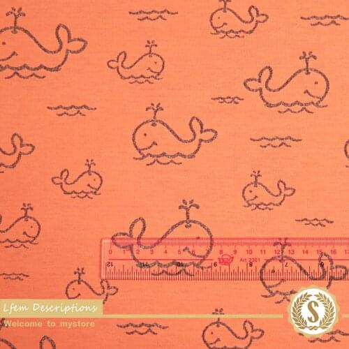 170x50cm Cute pattern Cotton Fabric DIY Handmade Clothing Cloth Swiss Grace Dress Sewing Sewing Quilting Fabrics