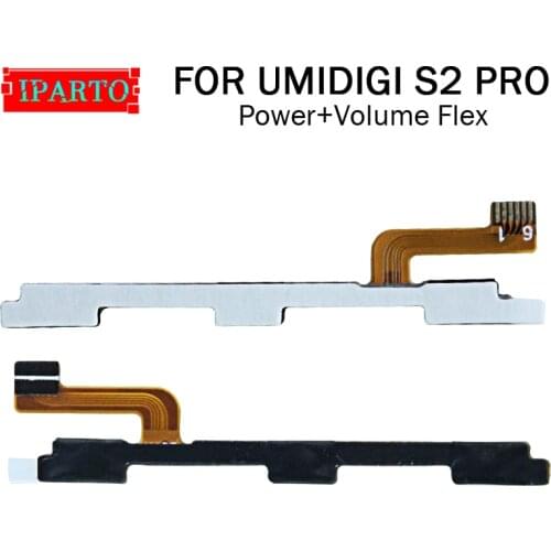 UMIDIGI S2 PRO Side Button Flex Cable 100% Original Power + Volume button Flex Cable repair parts for UMIDIGI S2 PRO