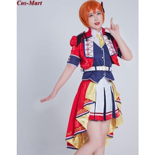 LoveLive Hoshizora Rin Cosplay Costume μs 9th Anniversary Resurrection Concert Performance Dress Activity Role Play Clothing