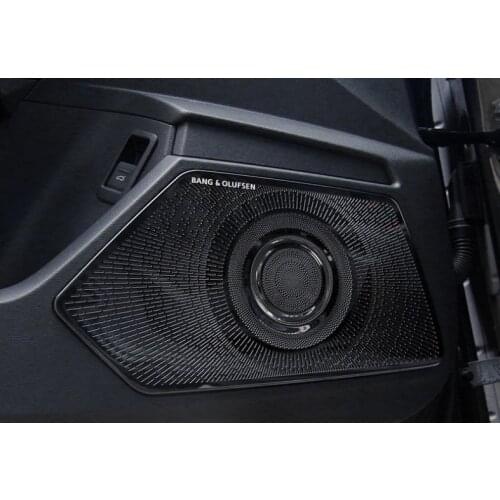 Audio Speaker Cover Sticker For Audi A3 2020 2021 Car Audio Speaker Door Loudspeaker Cover Trim Interior Accessories
