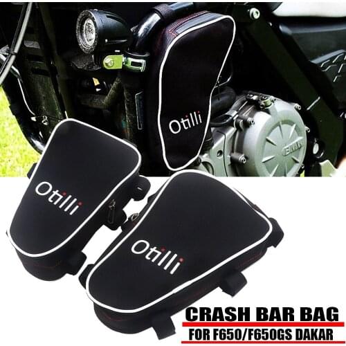 NEW FOR SW Motech Crash Bar G650GS Motorcycle Frame Crash Bar Bags For BMW G650GS Sertao Tool Placement Travel Bag