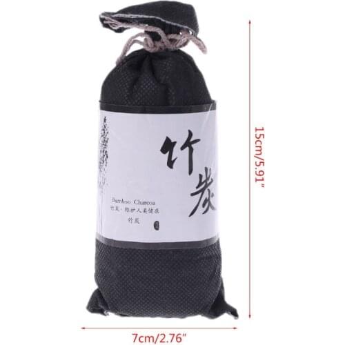 P82C Car Home Air Freshener Odor Absorber Activated Carbon Bamboo Charcoal Bag