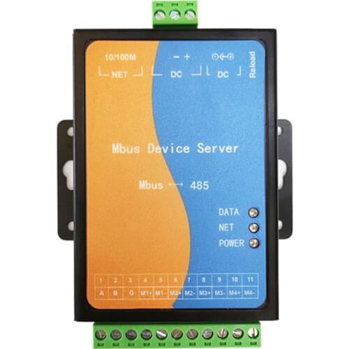 M-BUS/MBUS/Meter-BUS to Ethernet /TCP converter
