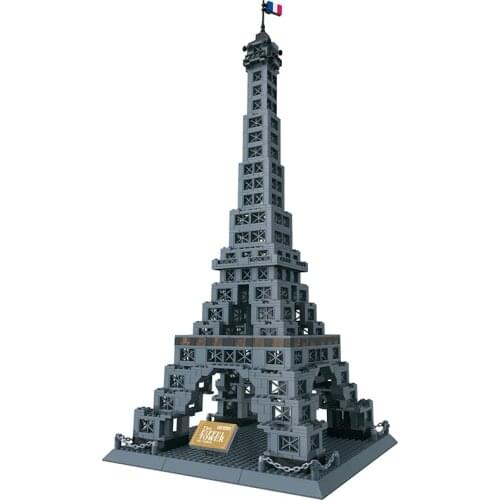 Paris Eiffel Tower Bricks City Great Building Blocks Toys for Children Kids Gifts Model 1002Pcs
