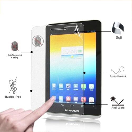 Premium Anti-Glare Protective Matte Film For Lenovo IdeaTab S5000 7.0" tablet Anti-Scratches Screen Protector film + clean cloth