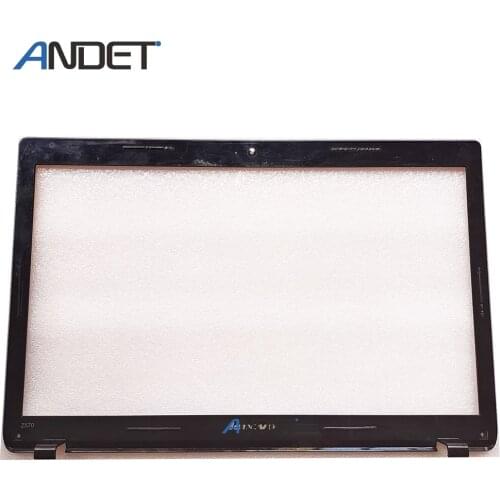 Disassemble and use Original LCD Front Bezel For Lenovo Z570 Z575 Laptop Frame Cover with Camera Hole 31049306