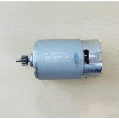 RS-550VC-8022 DC Motor Gear 12 Teeth For Hitachi DS9DVF3 DS12DVF3 Repair Replacement of Charging Screwdriver Motor