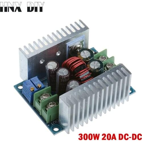300W 20A DC-DC Adjustable Step Down Buck Converter Module Constant Current Voltage Regulator Power Supply Transformer LED Driver
