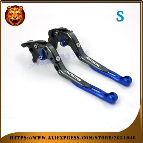 For SUZUKI GSX 600 FK-FX 1989-1998 GSX-600 GSX600 Adjustable Folding Extendable Brake Clutch Lever Motorcycle 1997 1996 1995