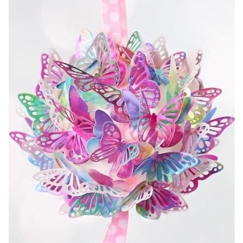 Panalisacraft Embossed Butterfly Metal Cutting Dies Craft Scrapbooking Card Making Album Embossing Stencil Die Cut Decoration