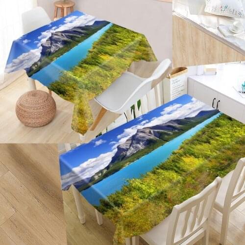 Custom national Tablecloth Square /Rectangular Tablecloth For Wedding Table Cloth Cover TV Covers Tea Tablecloth