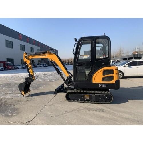 SY601.8 Small Digger Famous Engine Mini Crawler Excavator SYNBON Hydraulic Machine