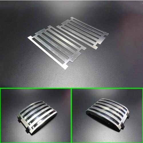 Mudguard Decoration Full Metal Plate for 1/14 Tamiya RC Truck Trailer Tipper Scania 470 620 730 Car Diy Parts