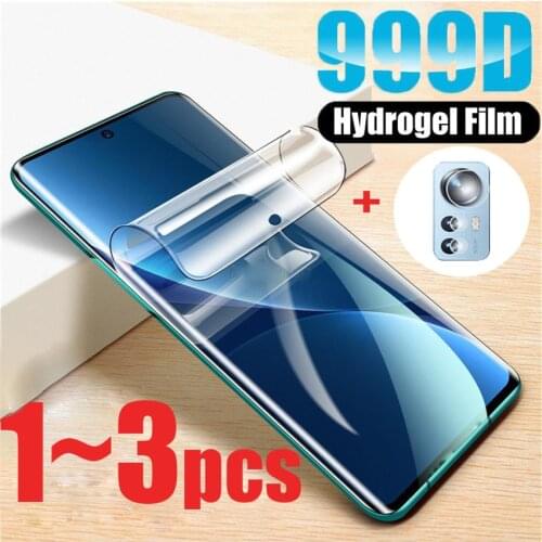 1~3 pcs, hydrogel film + lens protection for redmi note 9 s screen protector note 8t xiaomi redmi note 9 pro camera glass note9s