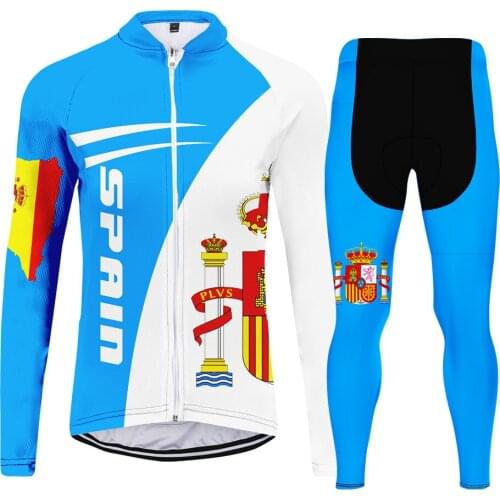 2021 Womens Cycling Jersey Set Breathable And Quick Dry Long-Sleeved Top And Trousers Suit Team Racing Sport Cycling Clothing