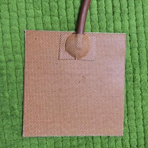 12v 200x200mm 200w riscaldatore del silicone/lettino riscaldato con 3m Adhesive silicone heating pad heated bed Warming Products