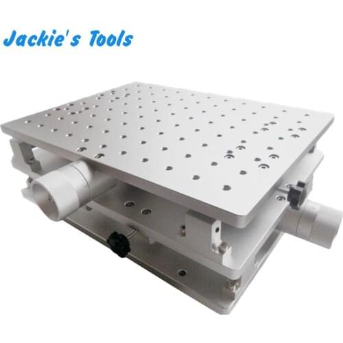 210x150x85MM Laser Marking Engraving Machine Z-Axis Positioning Moving Work Table Workbench Worktable Stroke 120MM