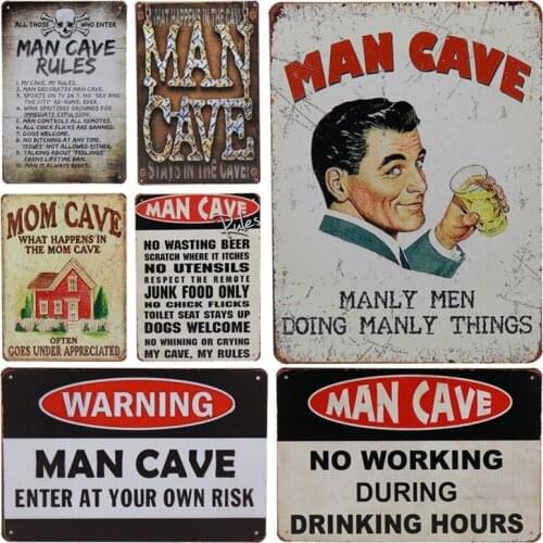 30X20cm Man Cave Vintage Metal Poster Motorcycle Cheers Retro Wall Stickers Home Decor For Bar Pub Club Tin Signs Rock H30