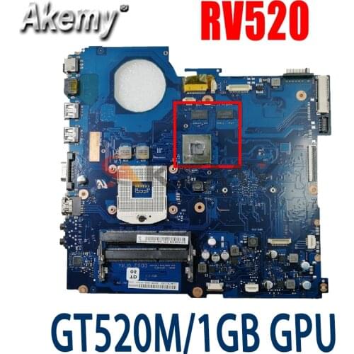 Akemy For Samsung RV520 RC520 Laptop Motherboard HM65 DDR3 GT520M / 1GB GPU BA92-08186A BA92-08186B 100% test work