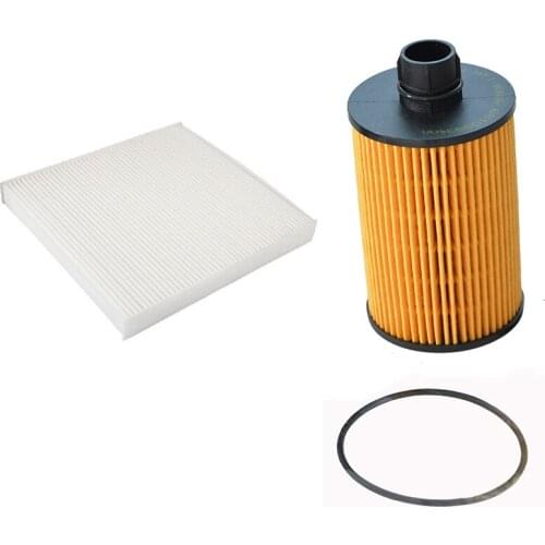 Auto Cabin Filter Oil Filter for JEEP Grand Cherokee WK2 3.0TDI Diesdel 2009 2010 2011 2012- 68079487AA 68229402AA 68109834AA