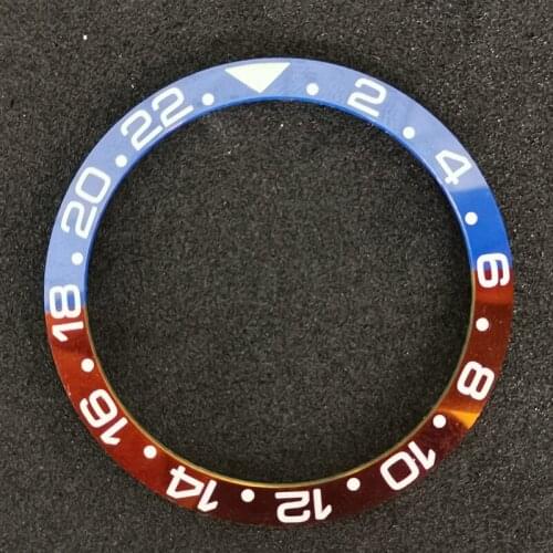 Watch Parts for SPR777 Ceramic Chronograph Ring 6309 Replacement Ceramic Ring Modified Diving GMT Watch Bezel