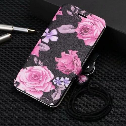Teobaldo Flip case For Vivo Y93 Case Painting PU Leather wallet Phone Case For Vivo Y93 VIVO Y 93 flip case Cover