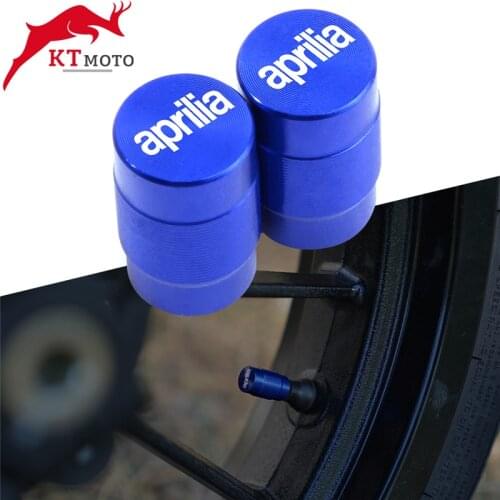 For Aprilia RSV4 RSV1000/R Caponord 1200 Dorsoduro 750 Shiver Tuono 1000/R V4R Wheel Tire Valve Stem Caps Airtight Covers