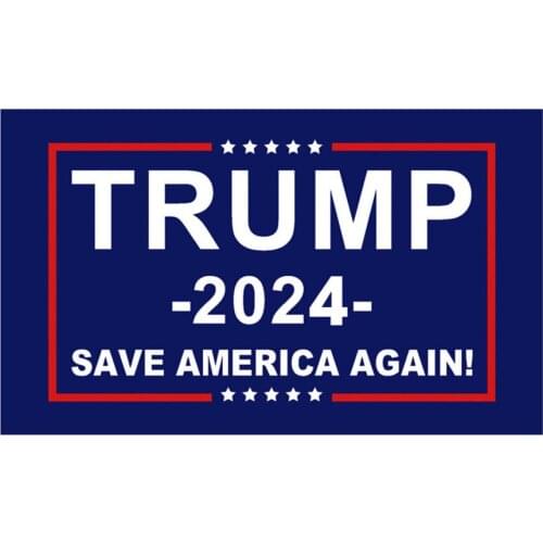 Election Banner Trump Flag For President 2024 1pcs Red And Blue Dacron 90*150cm Polyester Campaign Flags