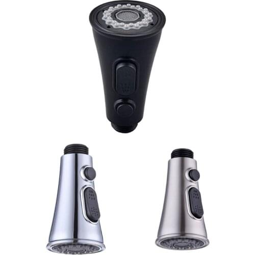 Function Pull Out Sink Sprayer Replacement Nozzle Kitchen Sink Water Tap Pulling Head Parts Trumpet