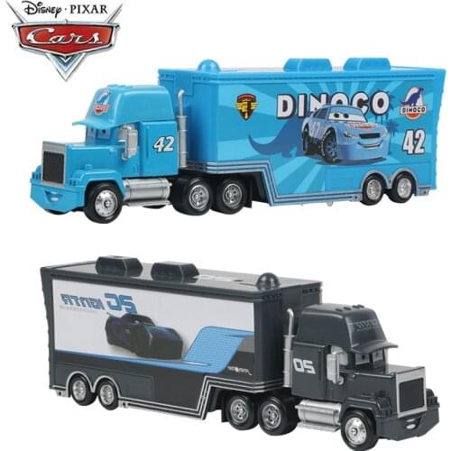 Disney Pixar Cars 3 Lightning McQueen Metal Mack Uncle Truck 1:55 Vehical Car Toys New Year Christmas Gift for Children