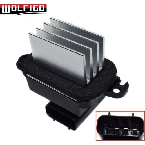 WOLFIGO New Blower Motor Heater Fan Resistor Module 4 fin for Nissan Titan Quest Armada Pathfinder Frontier 27151-ZT00A