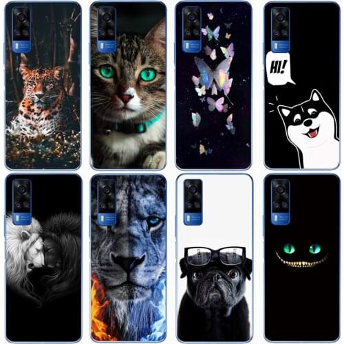 Back Soft Silicone Phone Covers for VIVO Y31 2021 Mobile Phone Cases for Vivo Y31 2021 Bags