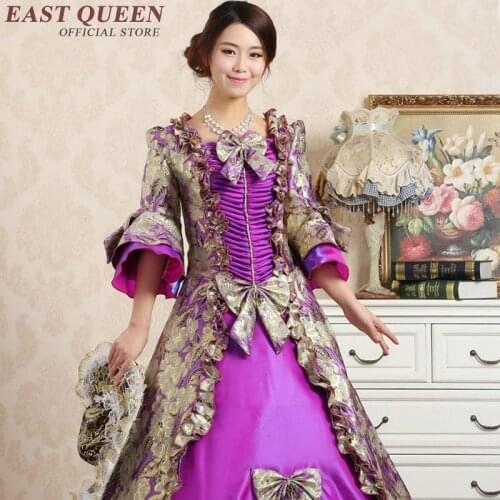18th century dress mid modern medival renaissance festival cosplay costume dress gothic party princess gowns dresses KK1862