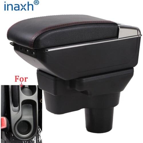 For Hyundai SOLARIS Armrest 2017 2018 2019 2020 Retrofit parts Car Armrest box Storage box car accessories Interior with USB LED