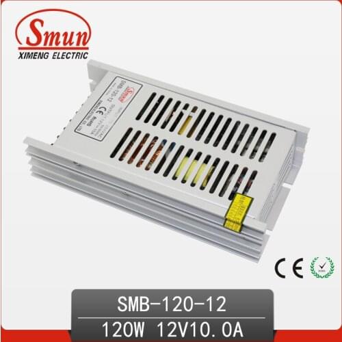 SMUN 120W 12V 10A Slim Switching Mode Power Supply AC-DC Single Output Small Volume Power Supply