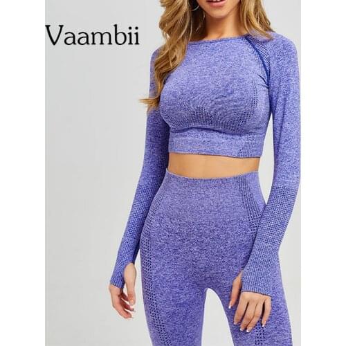 Sports Suits For Women Sportwear Workout Clothes Outfit Woman Suit For Fitness Gym Sport Set Womens Vital Seamless Tracksuit