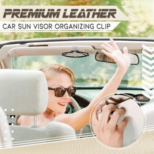 Universal Car Sun Visor Clips Holder Auto Sunglasses Glass Card Tickets Storage Glasses Case Clip Accessories Glasses Clips