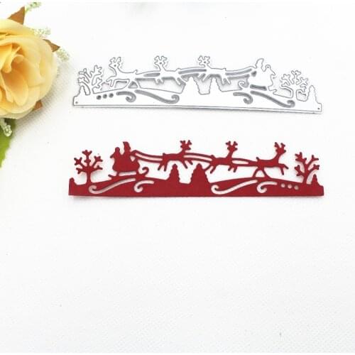 Merry Christmas DIY Scrapbooking Photo Album Paper Card Craft Cute Embossing Metal Cutting Dies Stencils Scrapbooking