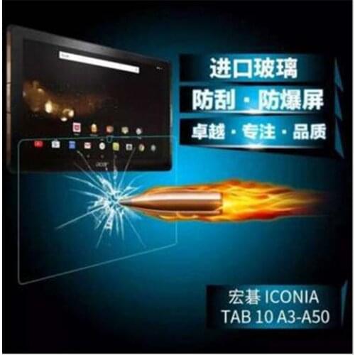 Tempered Glass Screen Protector Film for Acer Iconia Tab 10 A3 A50 A3-A50 10.1"