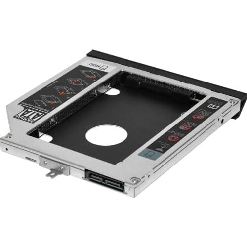 9.5mm 2nd HDD SSD Caddy for Lenovo Thinkpad L540 L440 E540 E440 Hard Drive Case With bezel