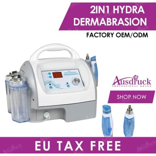 2in1 Water Hydro Microdermabrasion Peeling Facial Cleaning Dermabrasion Skin Rejuvenation Beauty Machine Acne Wrinkle Remover CE