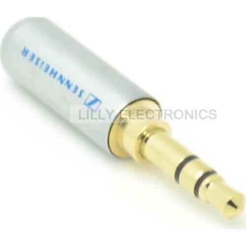 5pcs Wlx 3.5mm Gold-plated Plug Headphone Plug