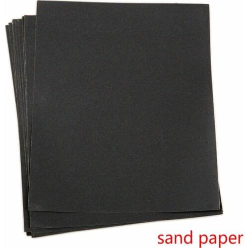 10pcs 280/400/1000/1500/2000 Wet and Dry Sandpaper Polishing Abrasive Waterproof Paper Sheets 230*280mm