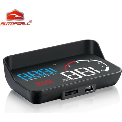 Newest Hud Car Obd2 Computer Head Up Display Obd Hud Digital Speedometer Windshield Projector ObdII Rpm Fatigue Driving Km/H Mph