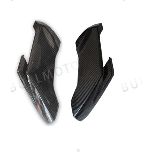 For Honda cb650f 2017 2018 2019 Motorcycle Black & carbon fibre Upper middle left and right side covers Two styles