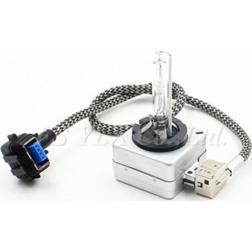 FSYLX 2pcs D1S D3S HID Xenon relay cable 12v D1S D1R D3R HID headlihgt D1S D3S Xenon Converter Wire for HID kits