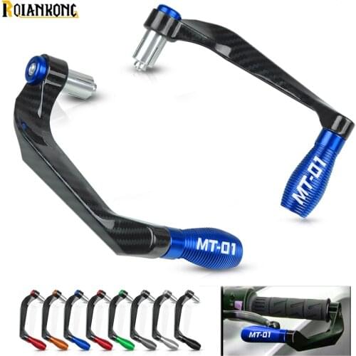 Motorcycle Brake Clutch Lever Guard Protectors Handlebar Aluminum Alloy For Yamaha MT01 MT-01 2004 2005 2006 2007 2008 2009
