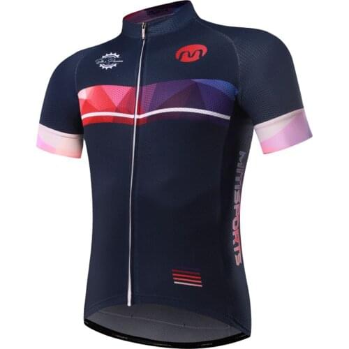 MTSPS Cycling Jersey Summer Breathable Mountain Bike Racing MTB Bicycle Clothing 100% Polyester Dry Fit Sportswear