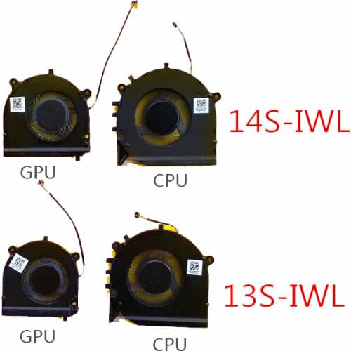 New Original CPU GPU Cooling Fan FOR LENOVO ThinkBook 13S 14S -IWL IML 13S -IWL